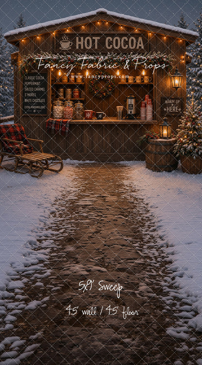 Cocoa Stand Holiday - With Sweep Option