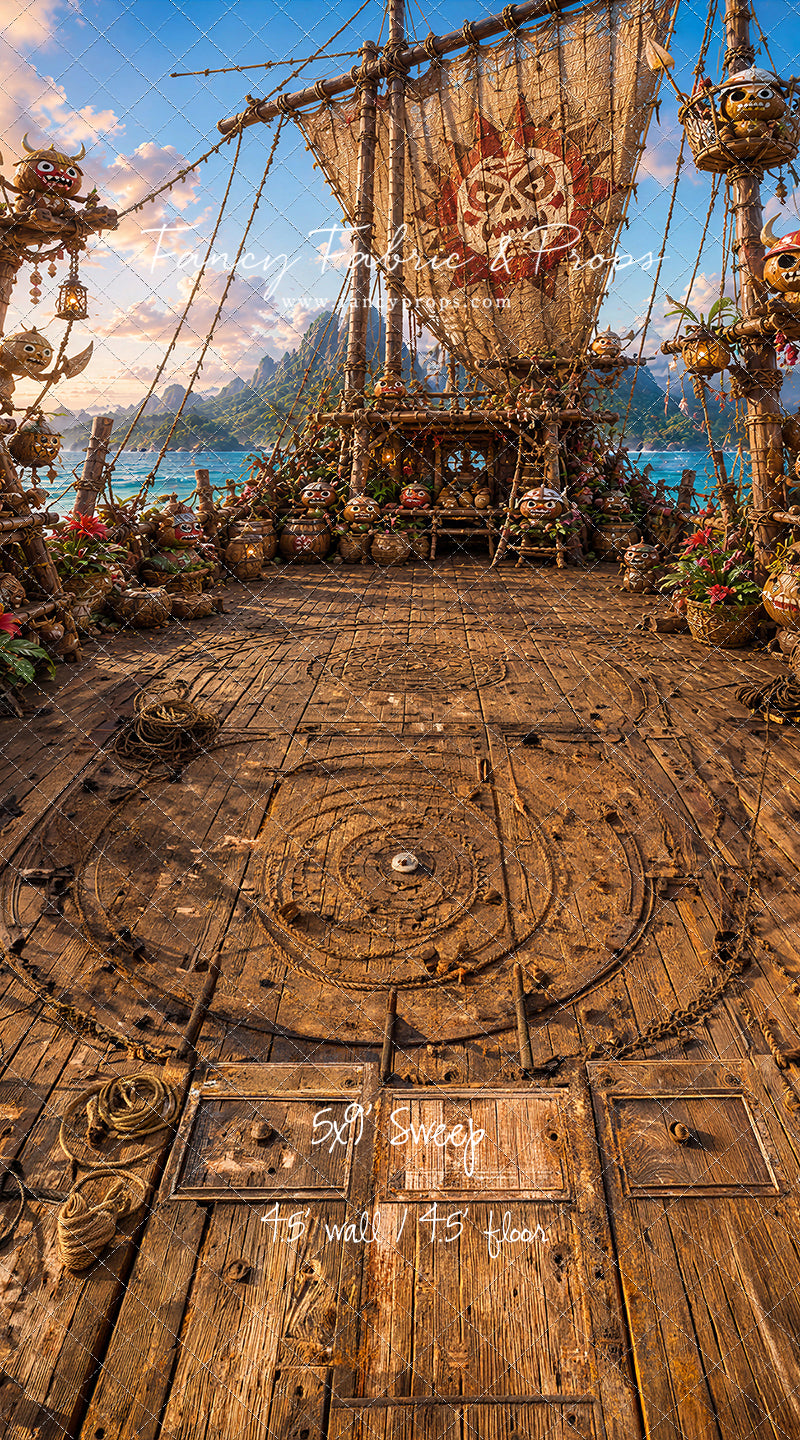 Coconut Pirate Voyage - With Sweep Option
