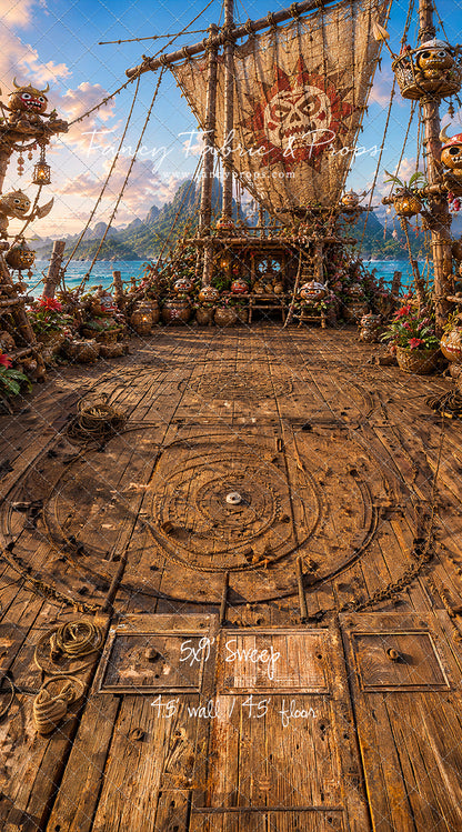 Coconut Pirate Voyage - With Sweep Option