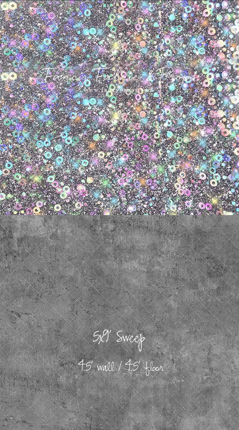 Cosmic Celebration - With Street Pavement Floor Sweep Option