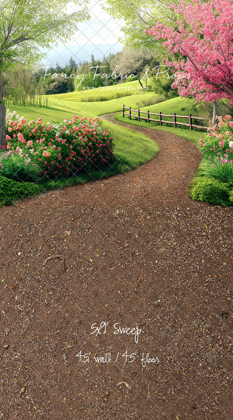 Country Road In Bloom - With Sweep Option