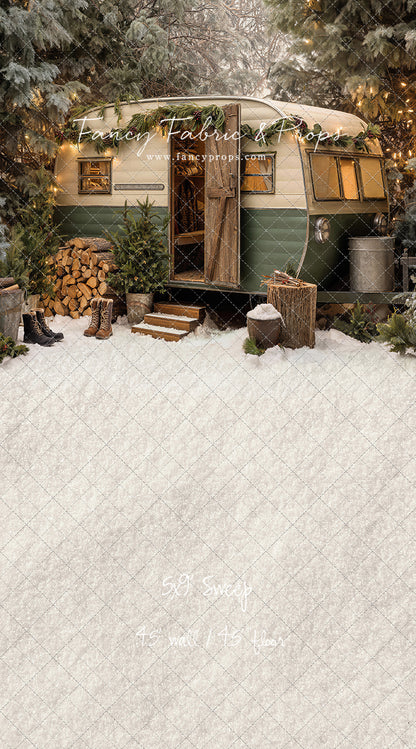 Cozy Camper Christmas - with Sweep Option