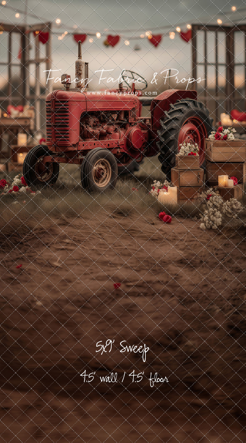 Crimson Courtship Lane - With Sweep Option