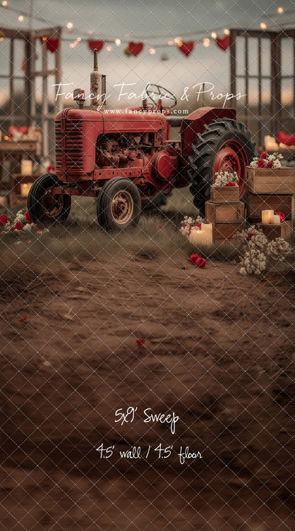 Crimson Courtship Lane - With Sweep Option