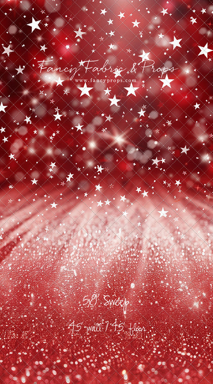 Crimson Stars - Sweep Sizes Only