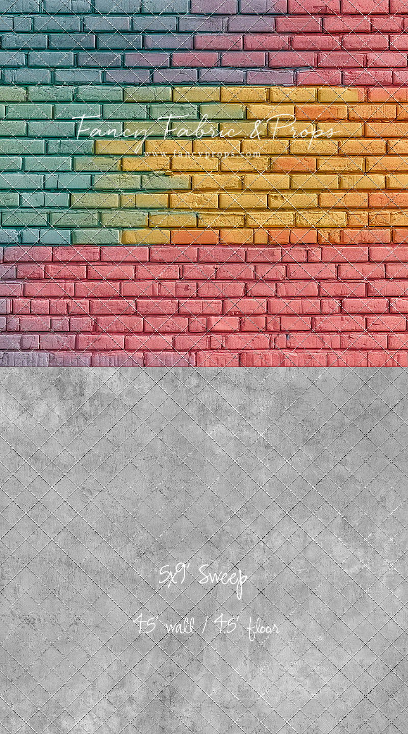 Daydream Pastel Brick - With Sweep Option