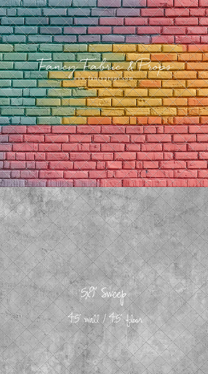 Daydream Pastel Brick - With Sweep Option