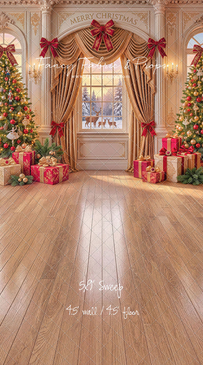 Deer Christmas - with Sweep Option