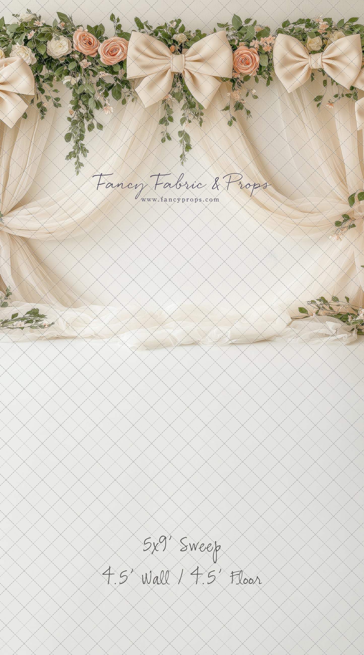 Delicate Bloomscape  - With Sweep Option