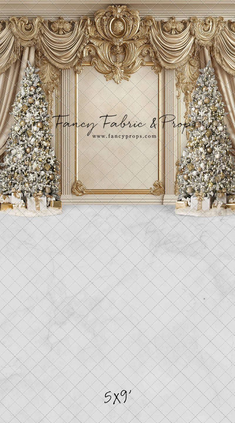 Elegant Golden Noel - with Sweep Option