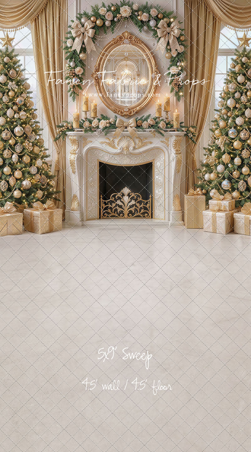 Elegant Ivory Parlor - with Sweep Option