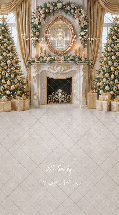 Elegant Ivory Parlor - with Sweep Option