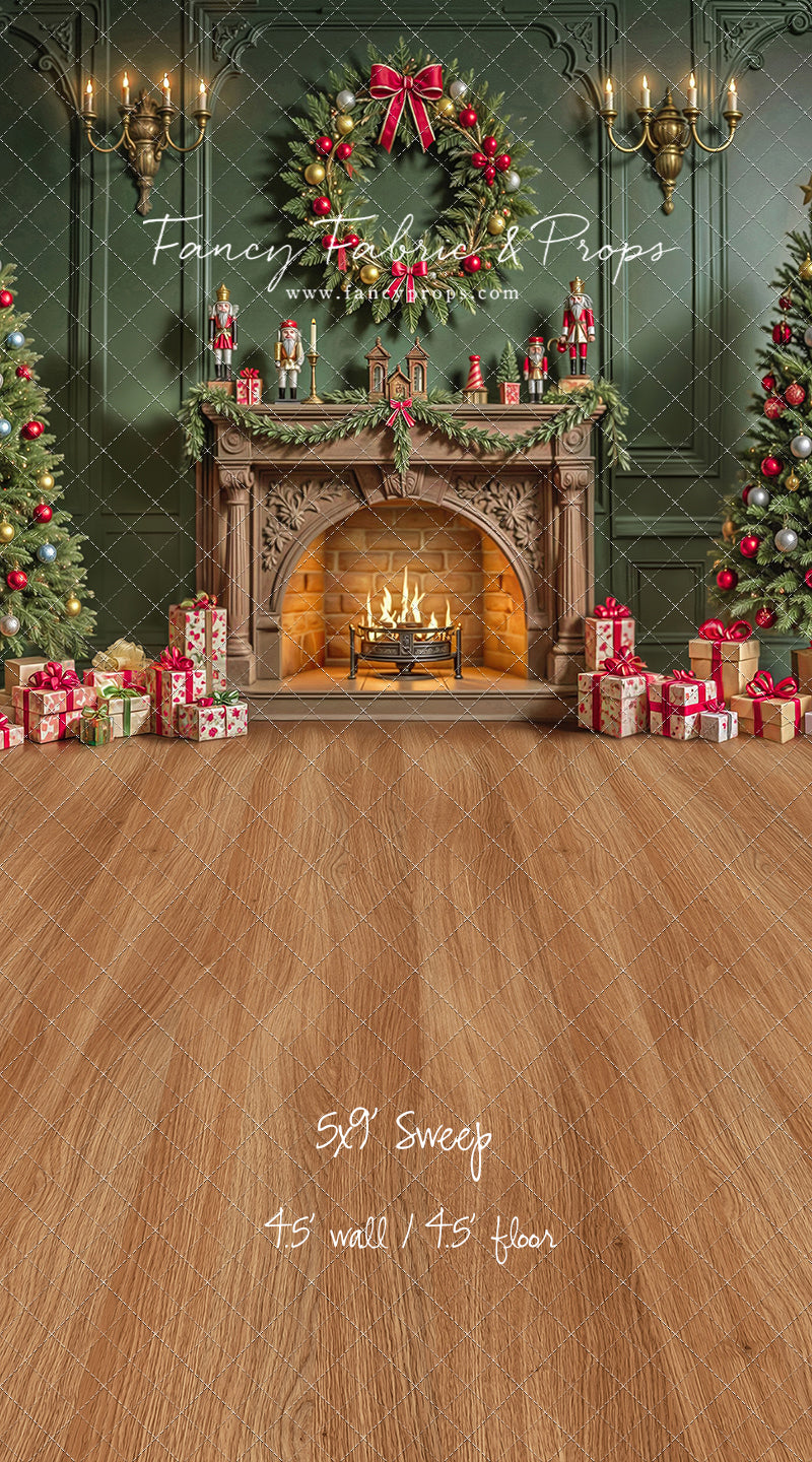 Emerald Christmas Room - with Sweep Option