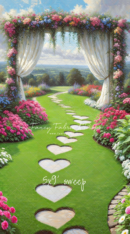 Enchanted Garden Romance - With Sweep Option