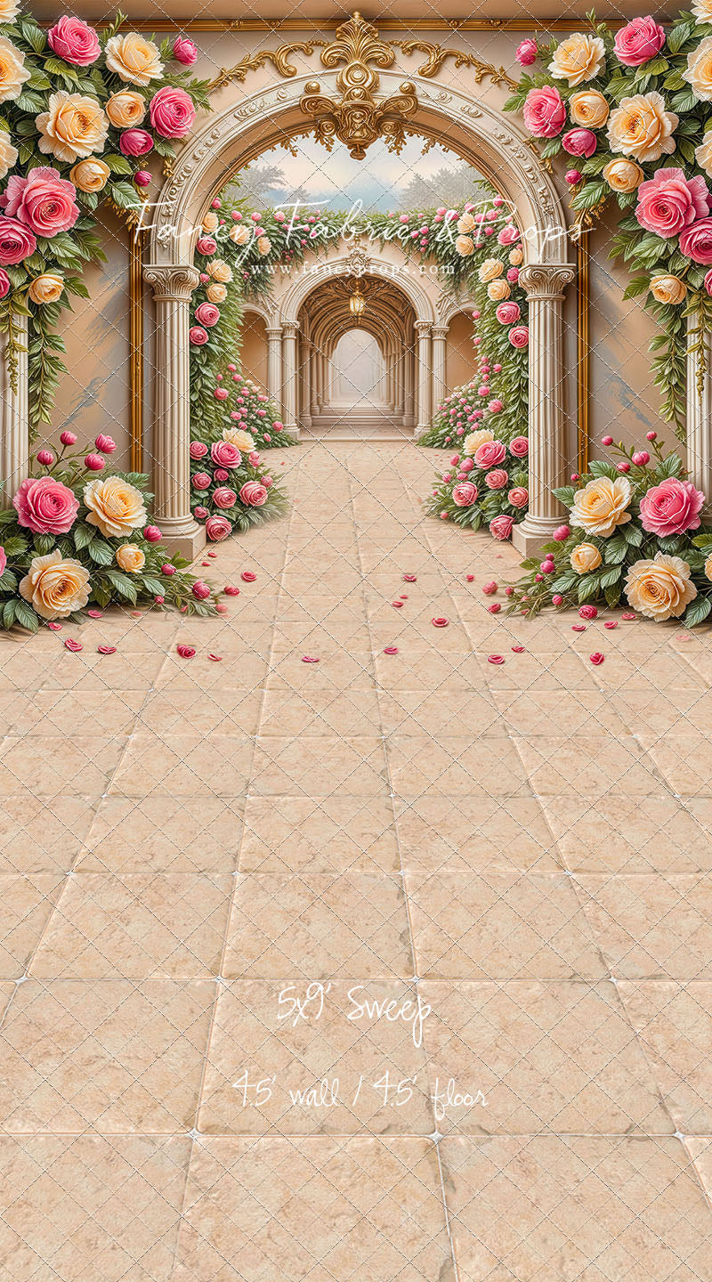Enchanted Rose Corridor - With Sweep Option
