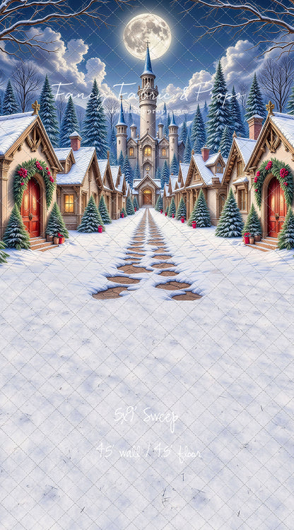 Enchanted Snowfall Lane - with Sweep Option