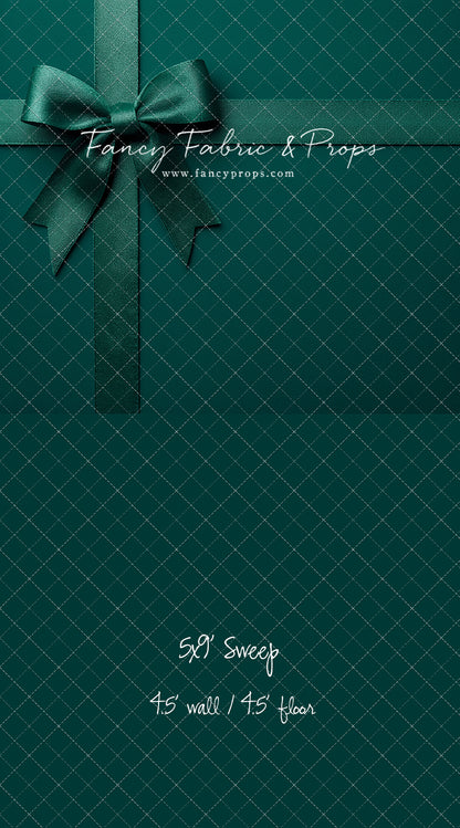 Evergreen Glam Bows- With Sweep Option