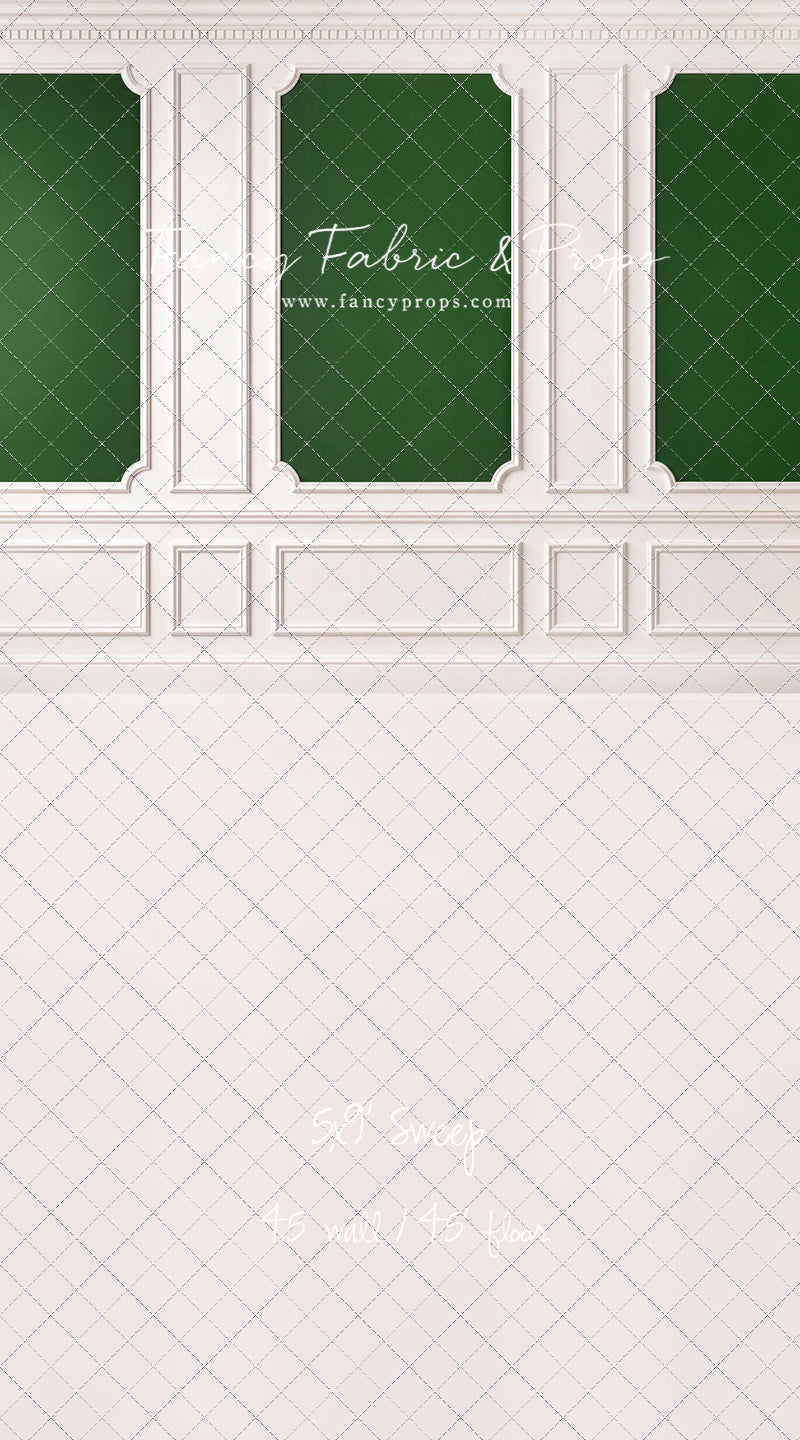 Evergreen Wainscoting - With Sweep Option