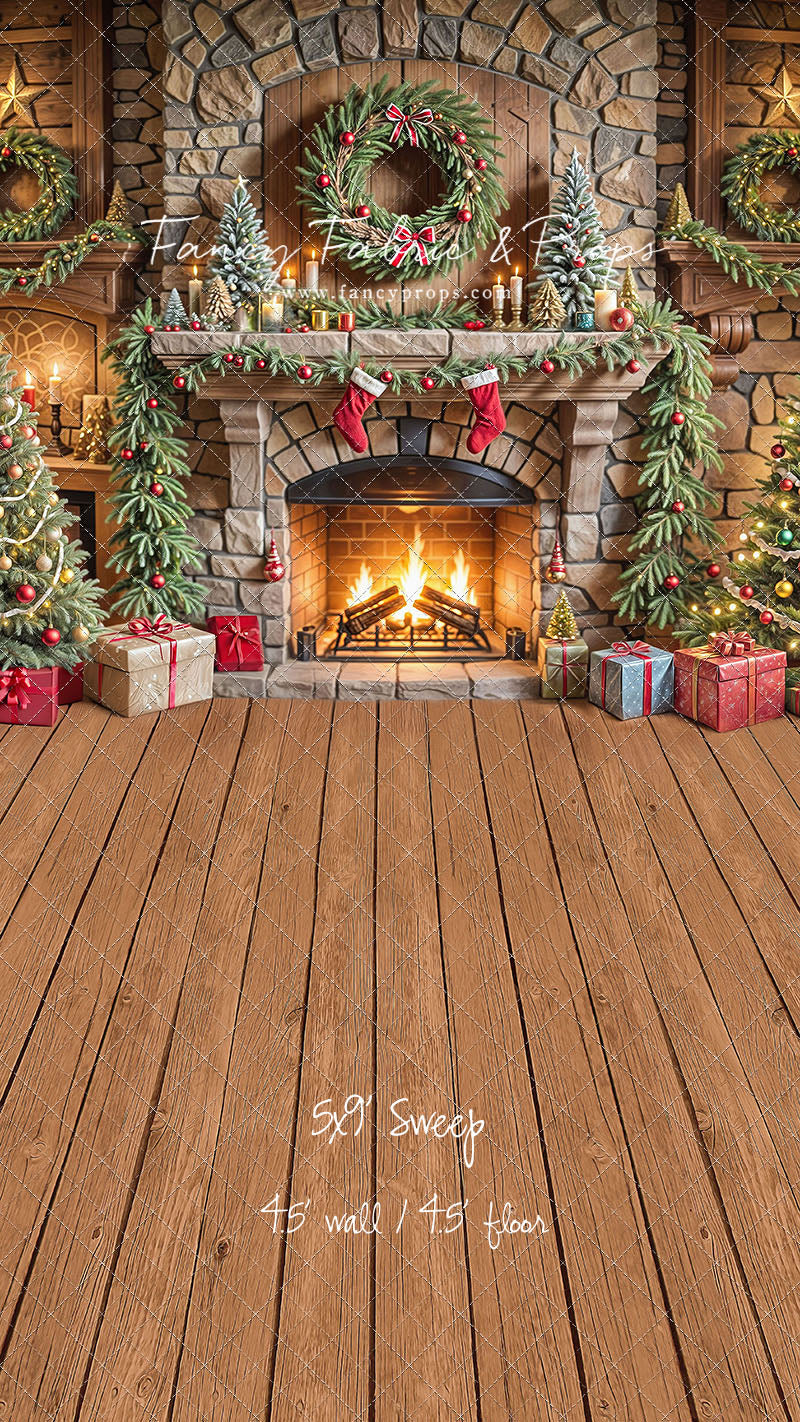 Fireside Christmas Magic - with Sweep Option