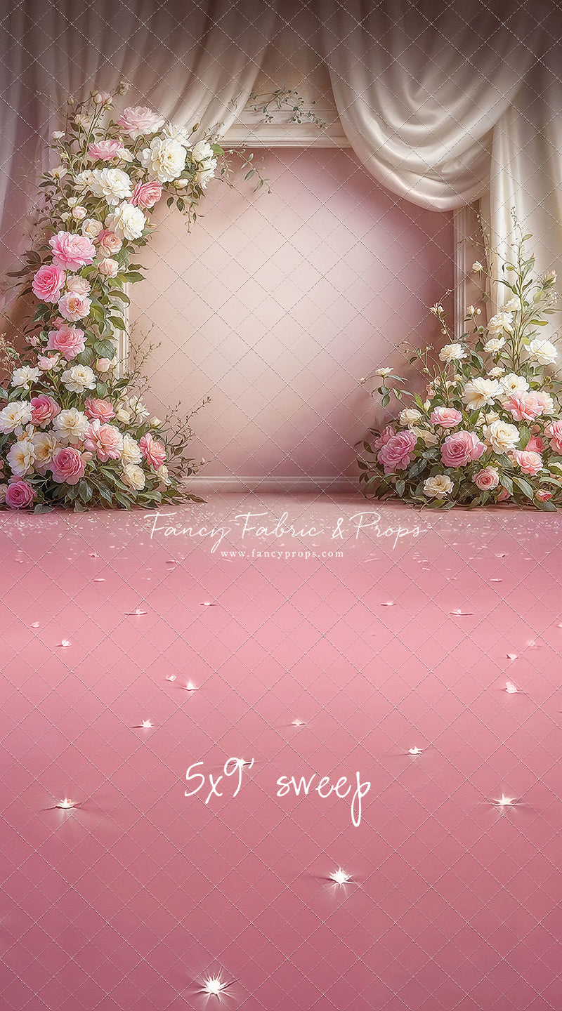 Floral Beauty Arch 60x50" - Plus Sweep Option - Littles Collection