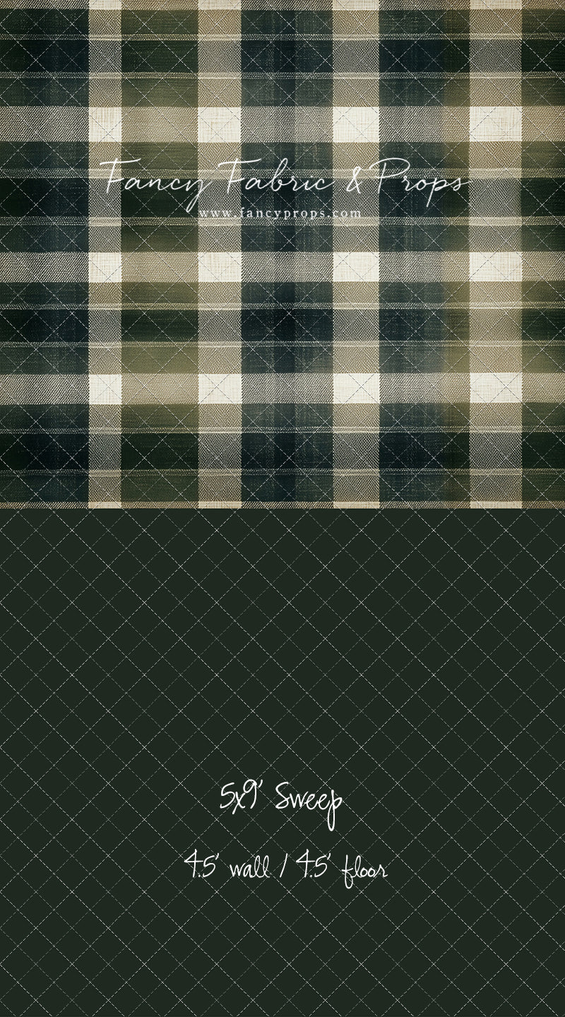 Forest Lodge Plaid - With Sweep Option