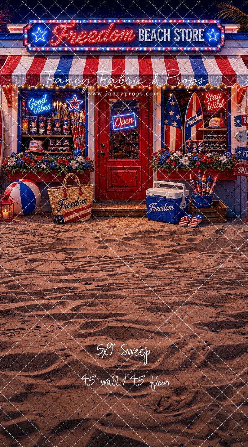 Freedom Beach Store - With Sweep Option