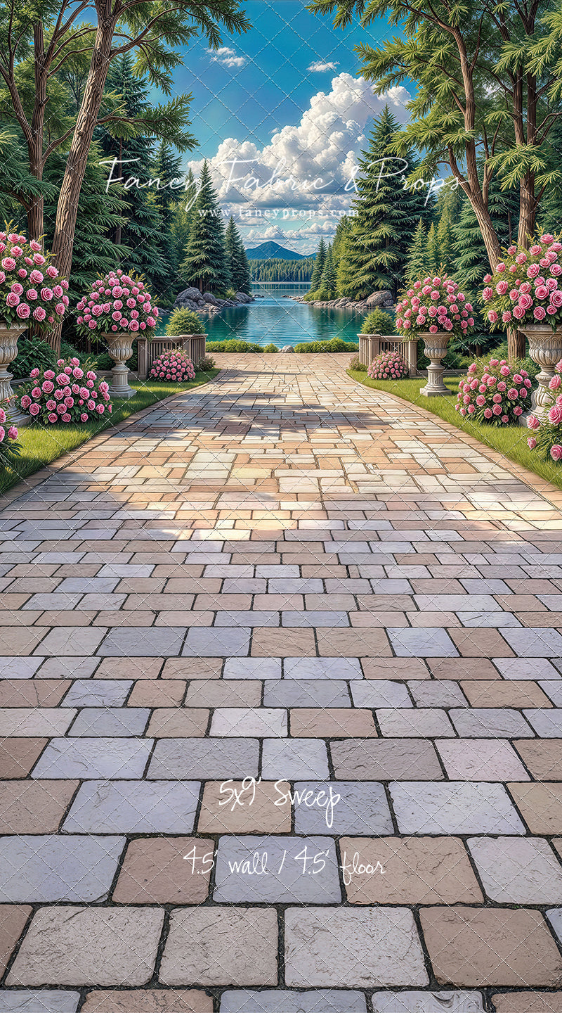 Garden By The Blue Lake - With Sweep Option