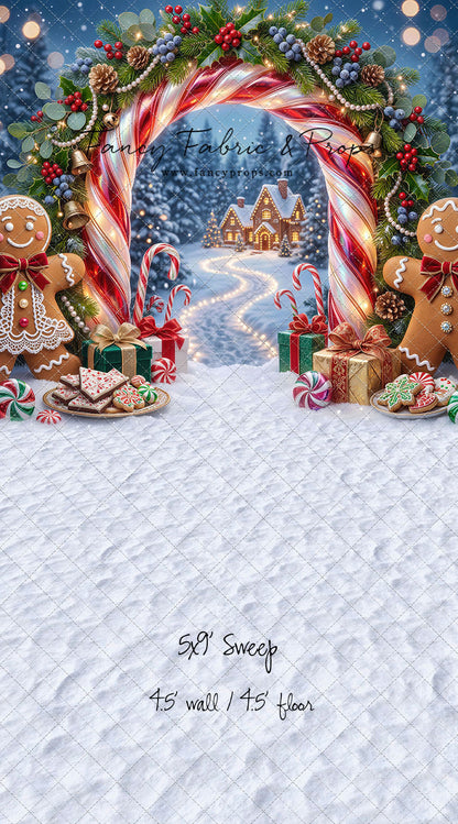 Gingerbread Welcome - With Sweep Option