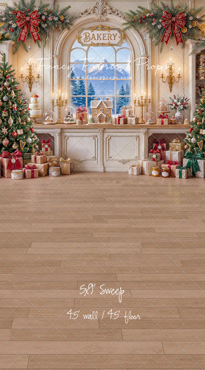 Gingerbread Wishes Bakery - With Sweep Option