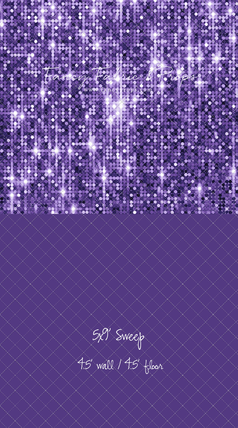 Glimmer Grape - With Solid Floor Sweep Option