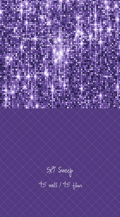 Glimmer Grape - With Solid Floor Sweep Option