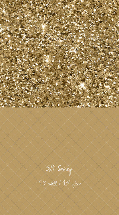 Glittering Gold Rush - With Sweep Option