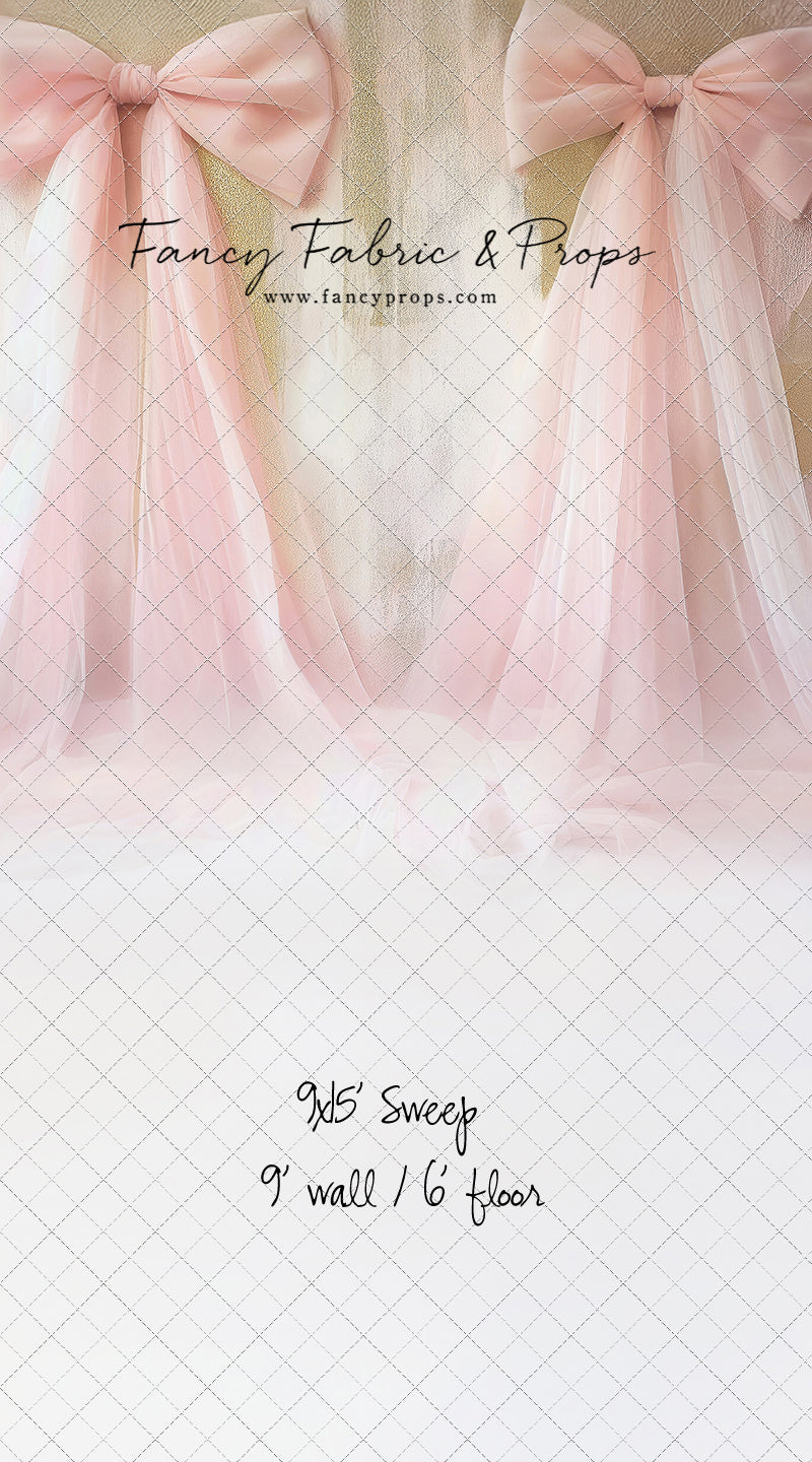 Golden Blush Bows - With Sweep Option