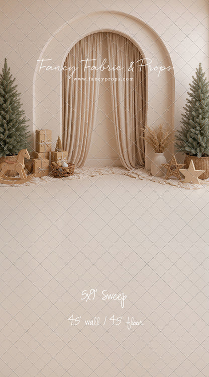 Golden Noel Arch - With Sweep Option