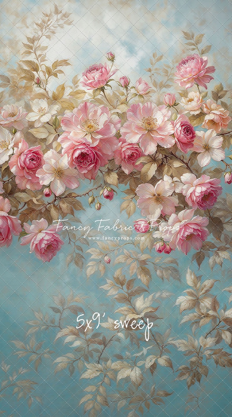 Heirloom Floral Tapestry 60x50" - Plus Sweep Option - Littles Collection