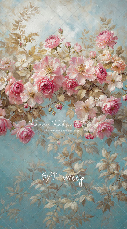 Heirloom Floral Tapestry 60x50" - Plus Sweep Option - Littles Collection