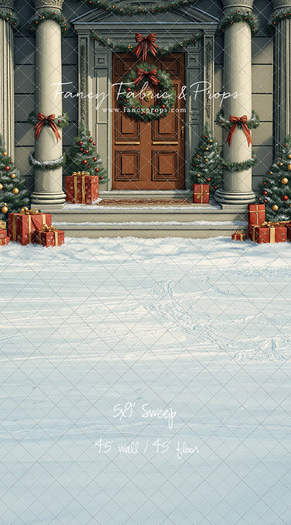Holiday Manor Entryway - With Sweep Option