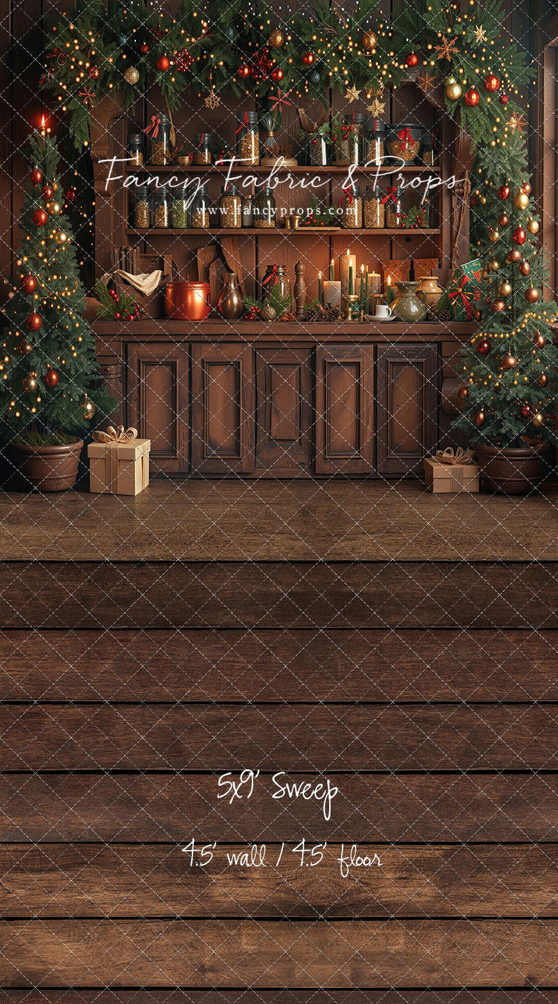 Holiday Pantry Kitchen - With Sweep Option