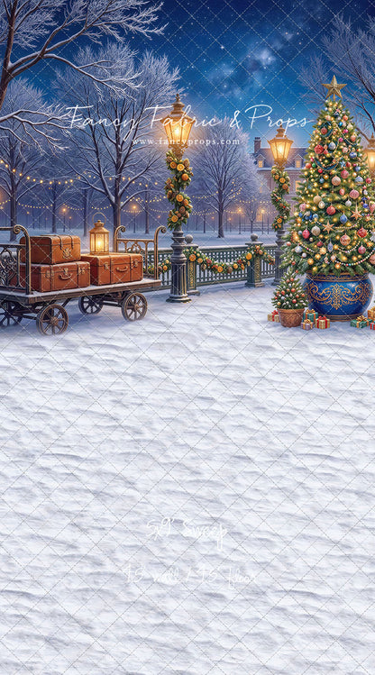 Holiday Train Station - With Sweep Option
