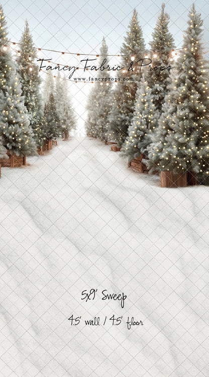 Holiday Tree Lot - with Sweep Option