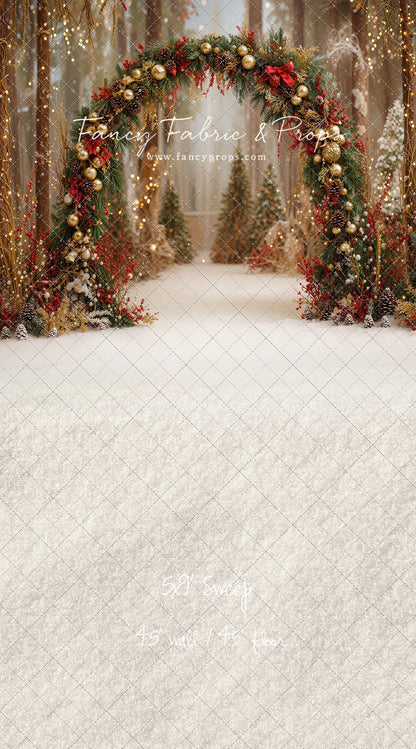 Holly & Pine Archway - With Sweep Option