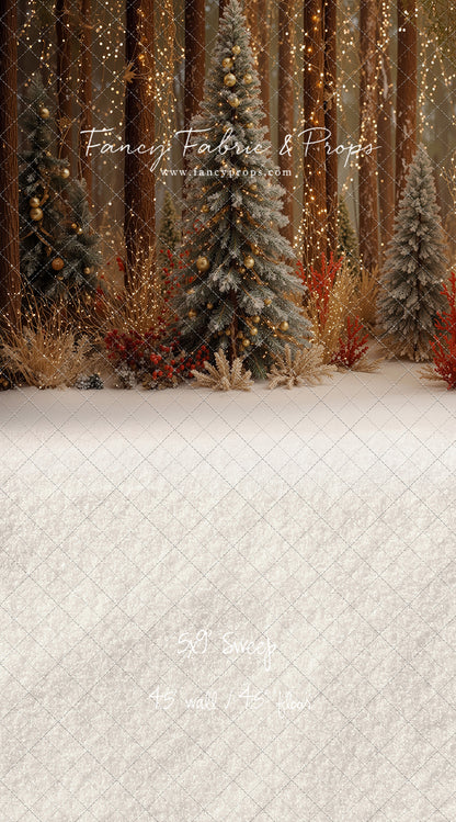 Holly & Pine Forest - With Sweep Option