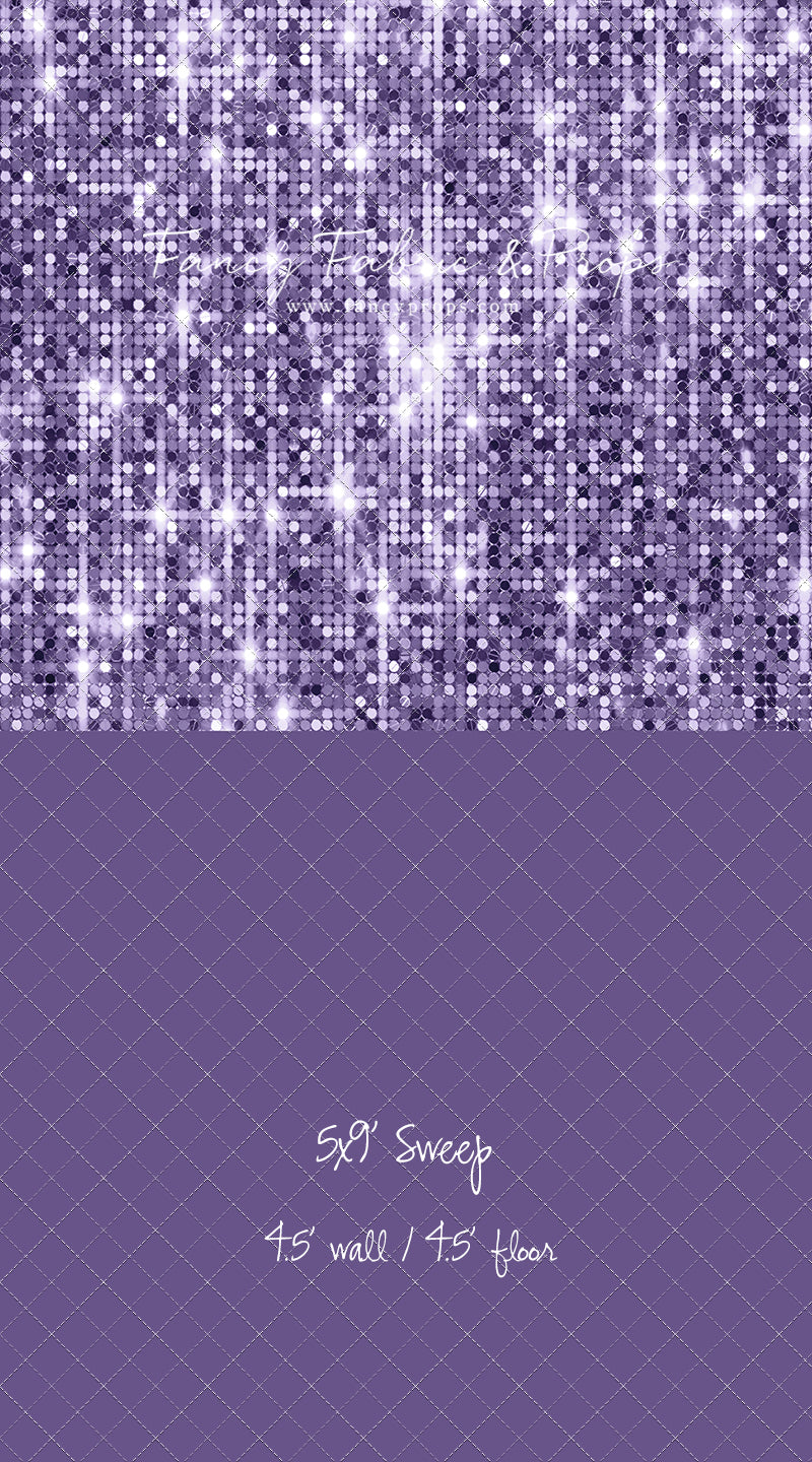 Lavender Lights - With Solid Floor Sweep Option