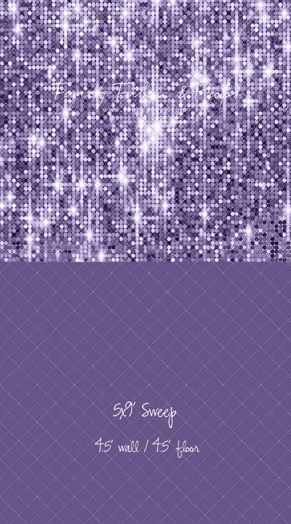 Lavender Lights - With Solid Floor Sweep Option