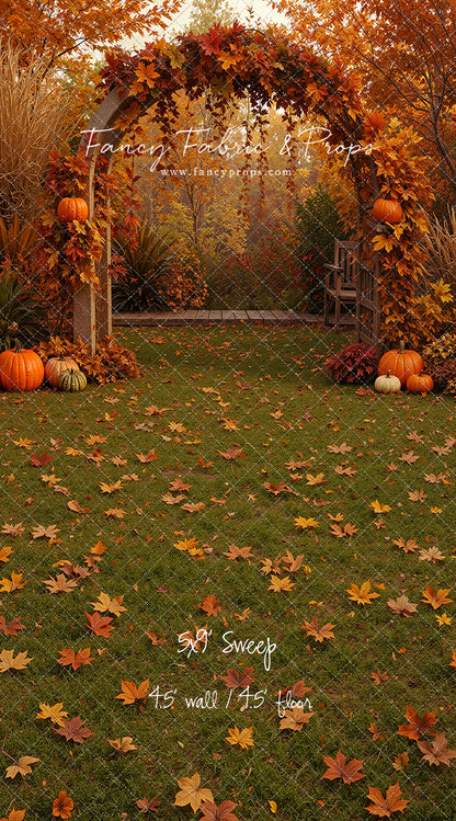 Leaves of Gold Garden - With Sweep Option