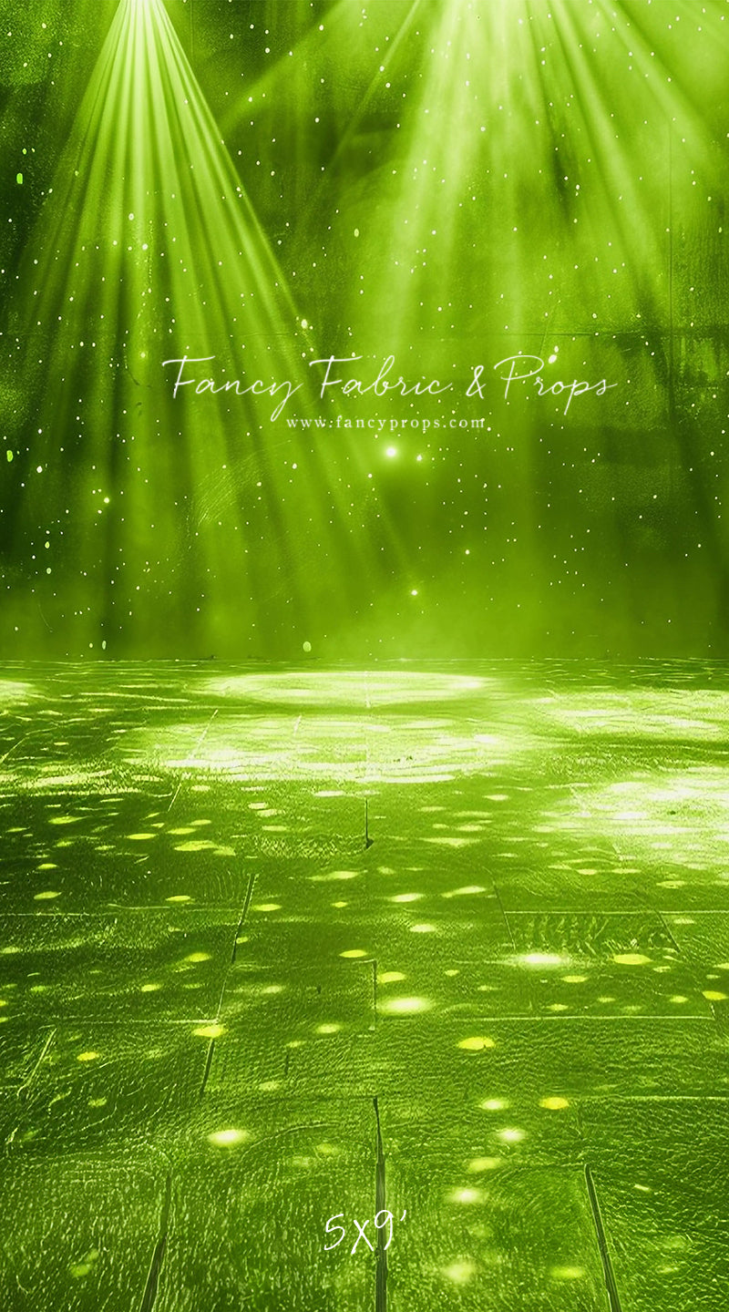 Lime Stage Lights - Sweep Sizes Only