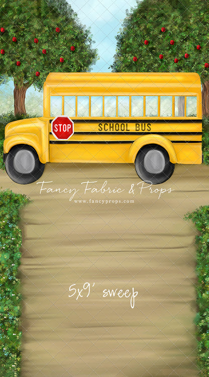 Little Yellow School Bus - With Sweep Option