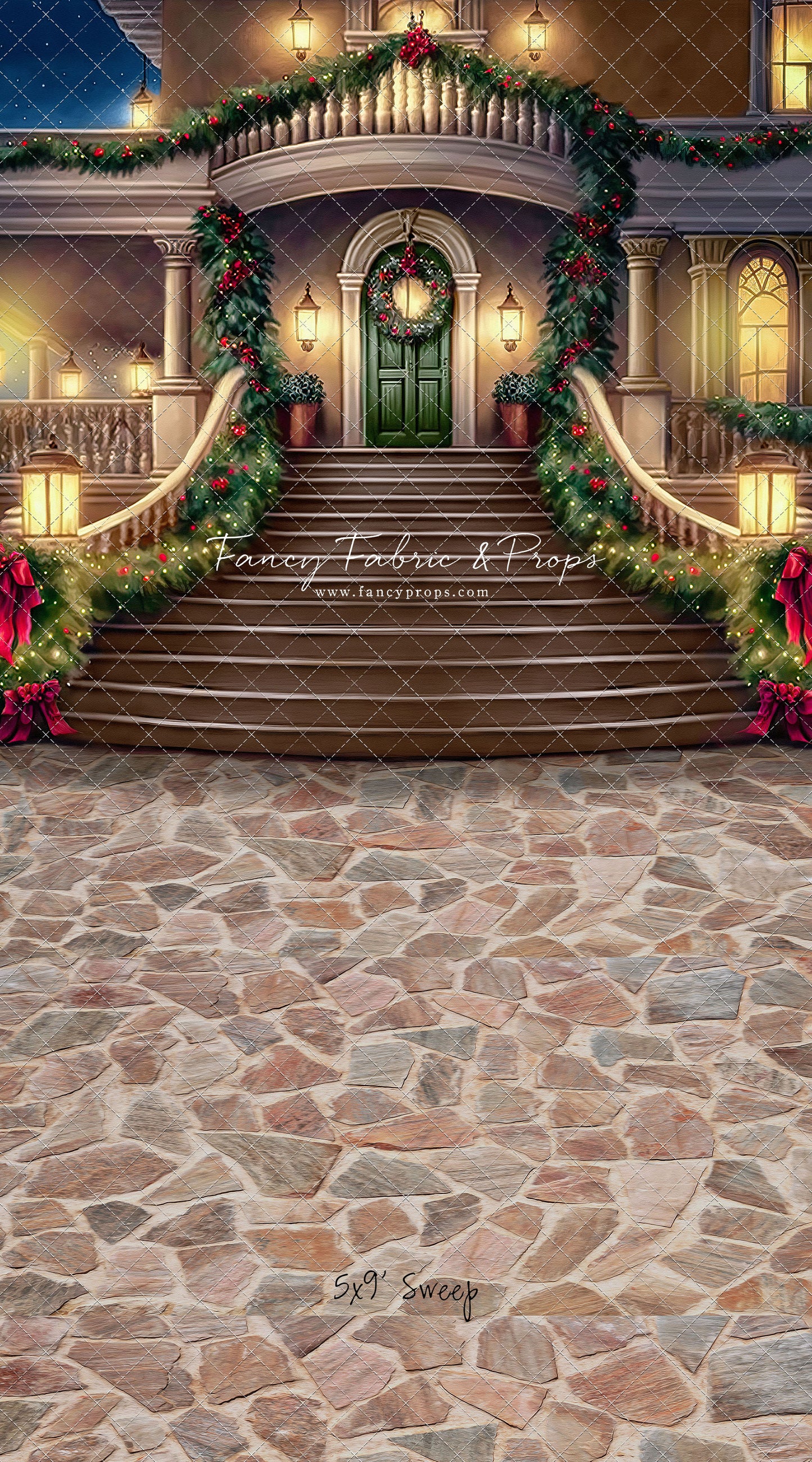 Magical Holiday Estate - Cobblestone Option - with Sweep Option