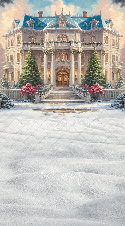 Majestic Christmas Manor - With Sweep Option