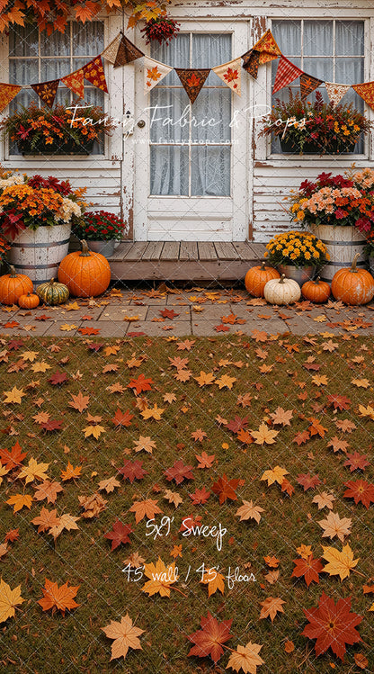 Maple Leaf Porch - With Sweep Option